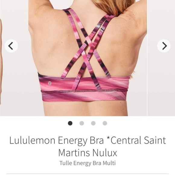 Lululemon Energy Bra - size 6 - Picture 1 of 4